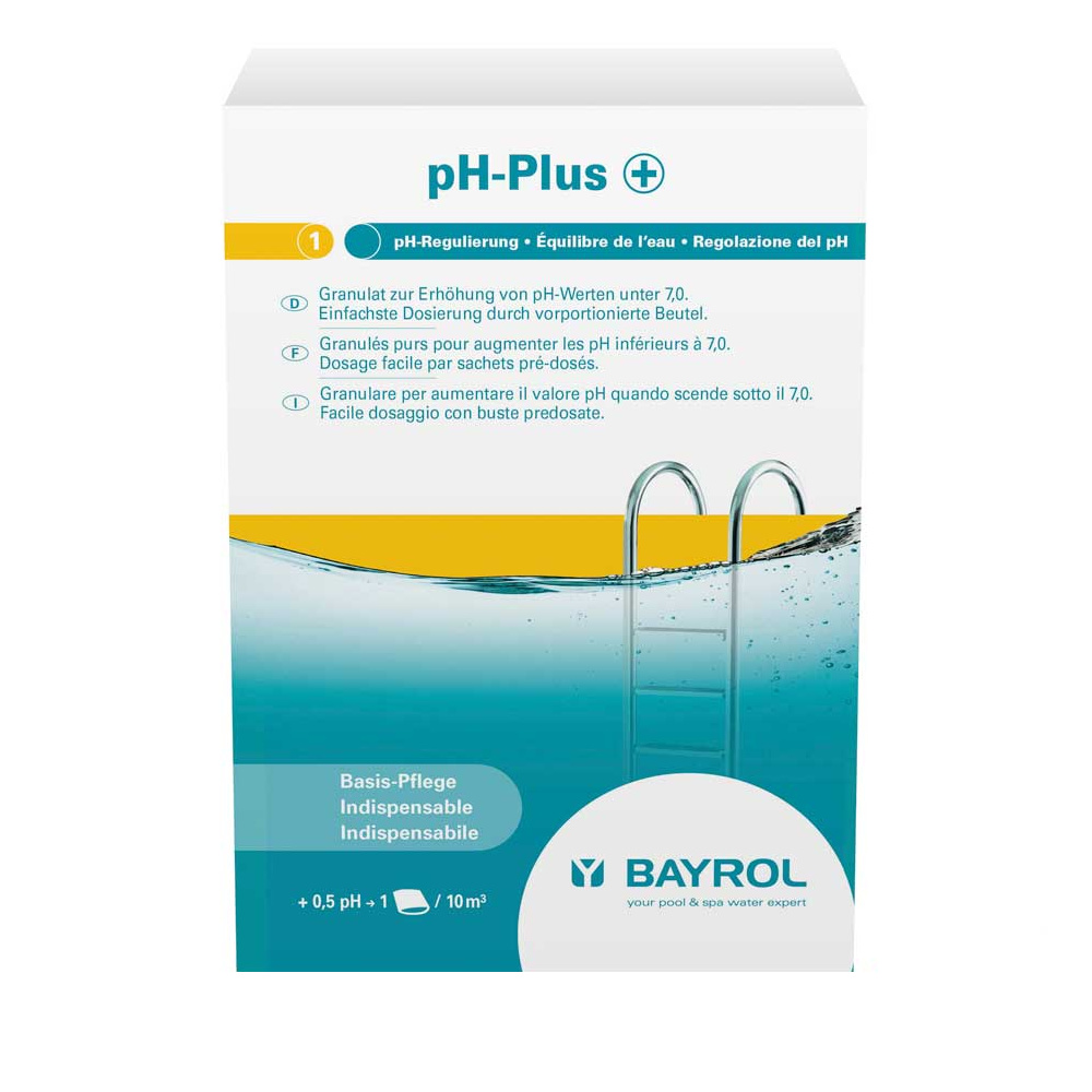 pН-плюс (PH plus), 0,5 кг пакет, порошок для повышения уровня рН воды