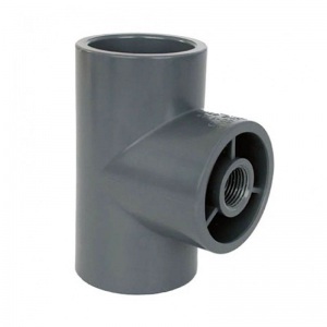 ТРОЙНИК 90 Д.25, ПЕРЕХОД 1/2" М (45/B)