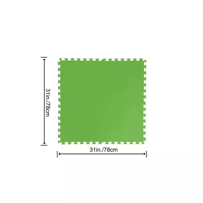 Мягкая модульная подстилка "Пазл" 78x78см 9шт, 5.47м2