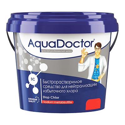 AquaDoctor SC Stop Chlor - 1 кг.