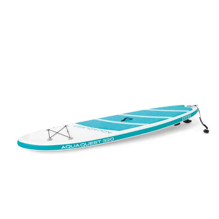 SUP-доска "Aqua Quest 320" 320x81x15см, насос, весло, лиш, сумка, до 150кг