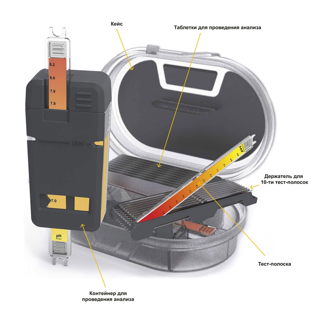 Тестер pool-id FlexiTester Calcium Hardness