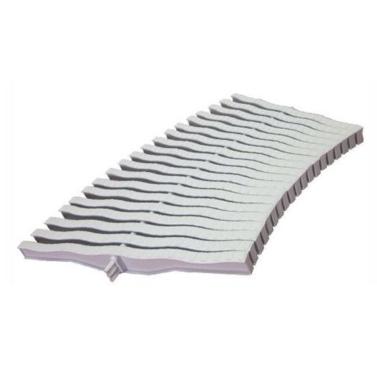 Переливная решетка Kripsol NMC 2520.C од. соед. 245*20mm (55шт/1м.п) (уп. =324 мод./5,89 пог.м.)