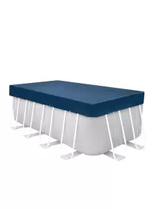 Тент для каркасного бассейна Rectangular Frame 400х200см Deluxe всесезонный (389х189х20см)