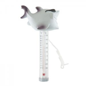 Термометр-игрушка "Акула" для измерения температуры воды в бассейне