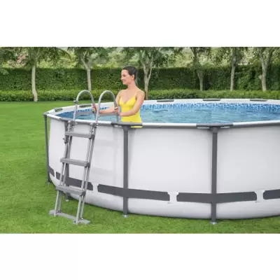 Каркасный бассейн Steel Pro Max 366х100см, 9150л, фил.-насос 2006л/ч, лестница