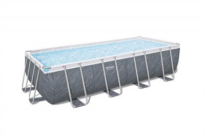Каркасный бассейн Power Steel 549х274х122см, 14812л, фил.-насос 5678л/ч, лестница, тент, попл.-доз.