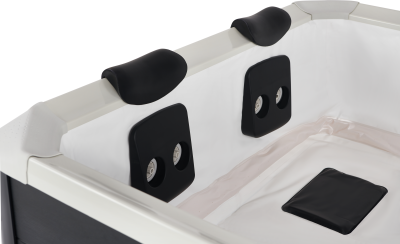 СПА-бассейн 180х180х65см "Oslo Aero Plus", квадратный,  гидромассаж, аэромассаж.(4 коробки A.B.C.D)