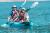 Надувная байдарка Kayak Glider-475 475x83х42см,3 весла, 3 сиденья, киль, до 230кг