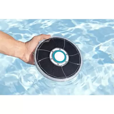 Плавающий фонтан с подсветкой "FloatBright Solar LED Pool Fountain" на солн.батареях с аккумулятором