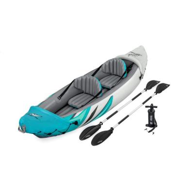 Надувная байдарка "Rapid Elite X2 Kayak" 312x98см, алюм.весла 230см 2шт, насос 62086, до 180кг