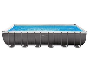 Каркасный бассейн Ultra Frame 732х366х132см, 31805л, песч.фил.-насос 7900л\ч, лестн., тент, подст.