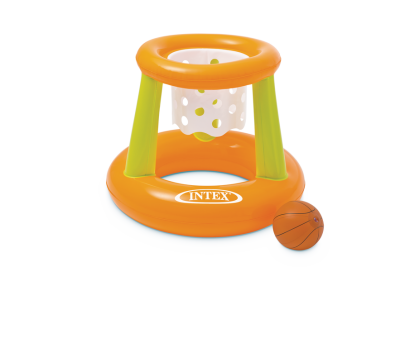 Набор для игры на воде 67х55см "Баскетбол" корзина и мяч, от 3 лет