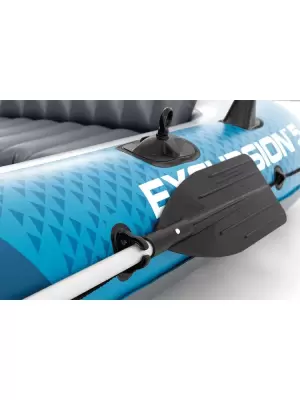 Надувная лодка "Excursion 5" 366х168х43см, алюм.вёсла 137см, насос 68614, до 600кг