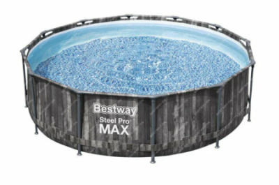 Каркасный бассейн Steel Pro Max 366х122см, 10250л, фильтр-насос, лестница