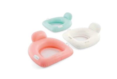 Надувной матрас-кресло для плавания 114х107см с ручками, до 100 кг, 3 цвета