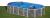 Овальный бассейн, серия "SANTORINI" 730x375x132см, имитация Камень
