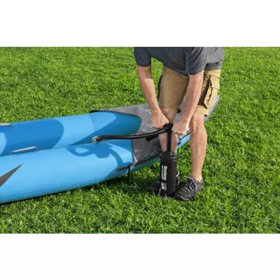 Надувная байдарка "Surge Elite X1 Kayak" 305x91х40см, алюм.весло 230см, насос 62086, до 100кг