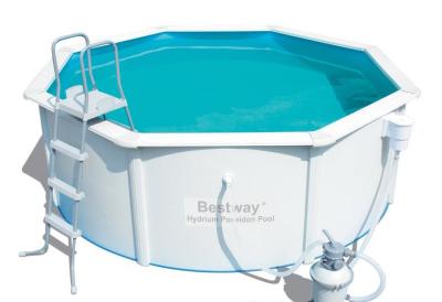 Стальной бассейн Hydrium Pool Set 360х120см, 10990л, фил.-насос 2006л/ч, лестница