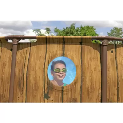 Каркасный бассейн Splashview Pool 427х107см, фильтр-насос, лестница, тент