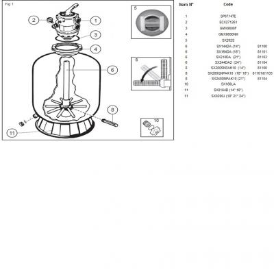 Фильтрационная установка Hayward PowerLine 81070 (D401)