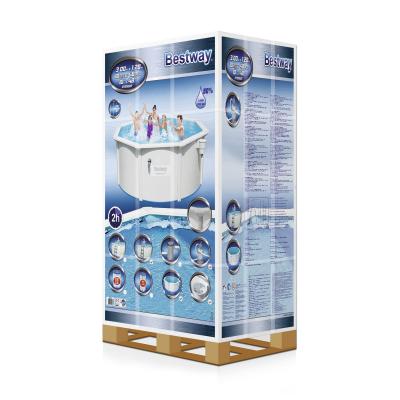 Стальной бассейн Hydrium Pool Set 360х120см, 10990л, фил.-насос 2006л/ч, лестница