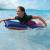 Надувной матрас-плот для плавания 114х74см "Surf Rider" с тканевый покрытием