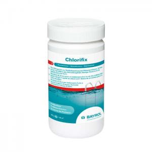 ХЛОРИФИКС (ChloriFix), 1 кг банка, гранулы, быстрорастворимый хлор для ударной дезинфекции воды