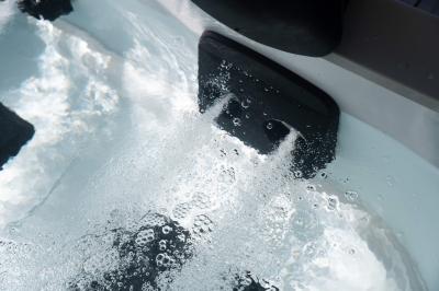 СПА-бассейн 180х180х65см "Oslo Aero Plus", квадратный,  гидромассаж, аэромассаж.(4 коробки A.B.C.D)