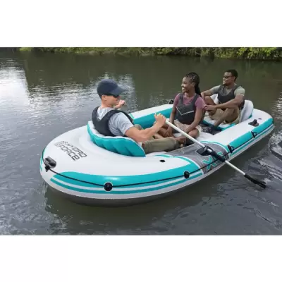 Надувная лодка "Adventure Elite X5 Raft Set" 364х166см, вёсла 62064, насос 62086,  до 600кг
