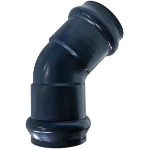 Отвод 45° двухраструбный 110mm