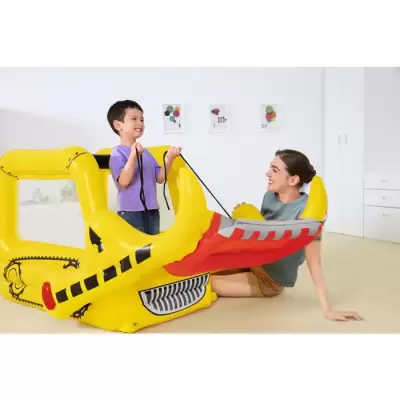 Игровой центр 198x105x84см "Бульдозер" с мячами (25шт), от 2 лет