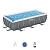 Каркасный бассейн Power Steel 404х201х100см, 6478л, песч.фил.-нас. 2006л/ч, лестница, попл.-дозатор