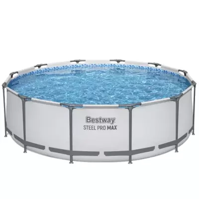 Каркасный бассейн Steel Pro Max 366х100см, 9150л, фил.-насос 2006л/ч, лестница