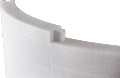 СПА-бассейн 180х65см "Cocoon" 850л, круглый, гидромассаж, аэромассаж(3 коробки A.B.C.)