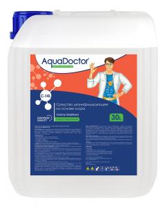 Жидкий дезинфектант для бассейна на основе хлора AquaDoctor CL-14 30 л.