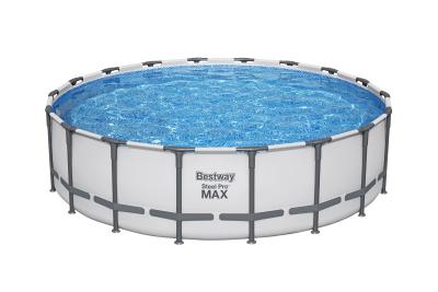 Каркасный бассейн Steel Pro Max 549x132 см, 26000 л, фил.-нас. 5678 л\ч, лестн, тент