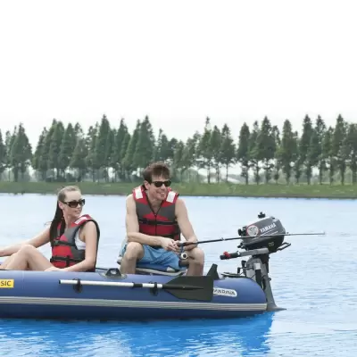 Надувная лодка "Classic Boat", 300х134см, алюм.вёсла, насос, сиденья, сумка, до 400кг