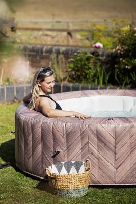 СПА-бассейн 204х70см "Fermo" 930л, круглый, аэромассаж, 6 чел