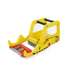 Игровой центр 198x105x84см "Бульдозер" с мячами (25шт), от 2 лет