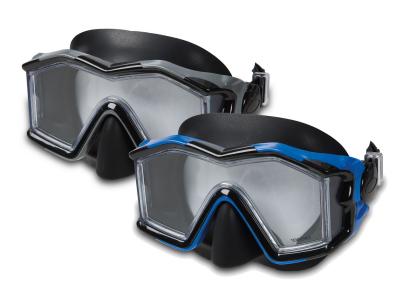 Маска для плавания "Silicone Explorer Pro" 2 цвета, от 14 лет