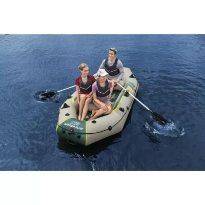 Надувная лодка "Ranger Elite X3 Raft Set" 295х130х46см, вёсла 152см, насос 62086, до 400кг