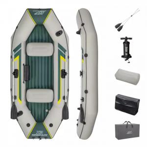 Надувная лодка "Ranger Elite X3 Raft Set" 295х130х46см, вёсла 152см, насос 62086, до 400кг