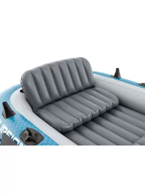 Надувная лодка "Excursion 5" 366х168х43см, алюм.вёсла 137см, насос 68614, до 600кг