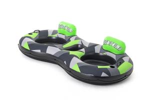 Надувной круг-кресло для двоих 251х132см "Rugged Rider II" с ручками, до 180кг