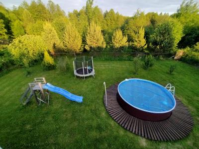 Круглый бассейн 244х125см "Природный камень" 5200л