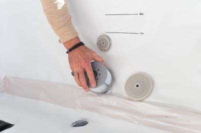 СПА-бассейн 180х180х65см "Oslo Aero Plus", квадратный,  гидромассаж, аэромассаж.(4 коробки A.B.C.D)