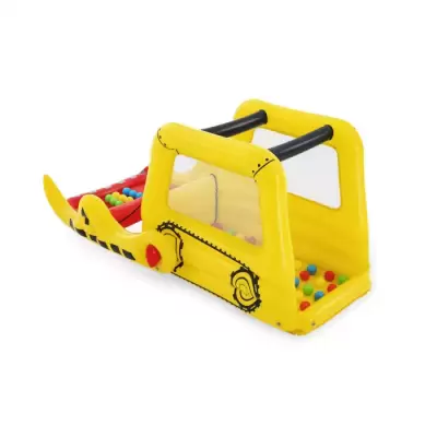 Игровой центр 198x105x84см "Бульдозер" с мячами (25шт), от 2 лет