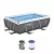 Каркасный бассейн Power Steel 282х196х84см, 3662л, фил.-насос 1249л/ч, попл.-дозатор