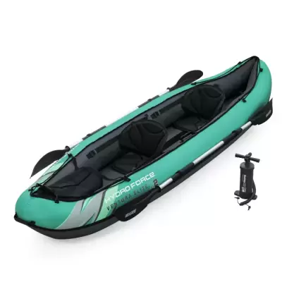 Надувной каяк "Ventura Elite X2" 330х86см, алюм.вёсла 230см, насос , до 220кг